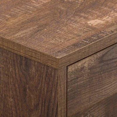 Hollywood Wood Grain TV Stand For TVs Up To 85" With Drawers - CorLiving - Image 7