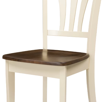 Set Of 2 Dining Chairs Cream - CorLiving - Image 4
