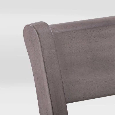 5pc New York Counter Height Wood Dining Set Washed Gray - CorLiving - Image 7