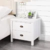 Boston Nightstand White - CorLiving