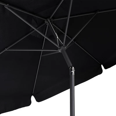 10' Tilting Market Patio Umbrella With Base - CorLiving - Image 4