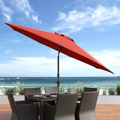 10' Tilting Market Patio Umbrella - CorLiving