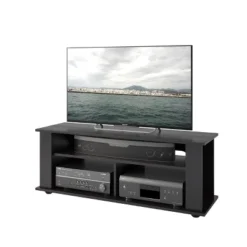 Bakersfield Ravenwood TV Stand For TVs Up To 55" Black - CorLiving