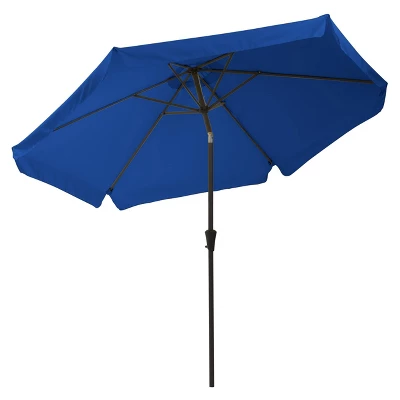 10' Tilting Market Patio Umbrella With Side Flaps - CorLiving - Image 2