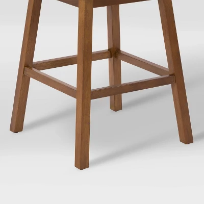 Set Of 2 Boston Formed Back Fabric Barstools - CorLiving - Image 5