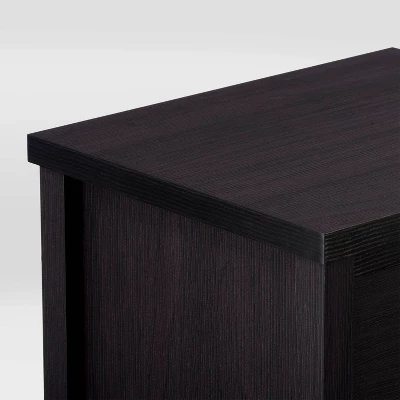 Boston 5 Drawer Dresser Black - CorLiving - Image 5