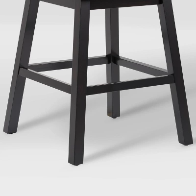 Set Of 2 Boston Tufted Fabric Barstools - CorLiving - Image 6