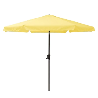 10' Tilting Market Patio Umbrella With Side Flaps - CorLiving - Image 11