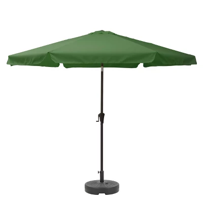 10' Tilting Market Patio Umbrella With Base - CorLiving - Image 7