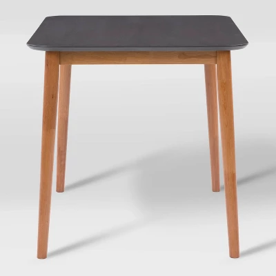 Alpine Two-Toned Dining Table Gray/Cherry Red - CorLiving - Image 2