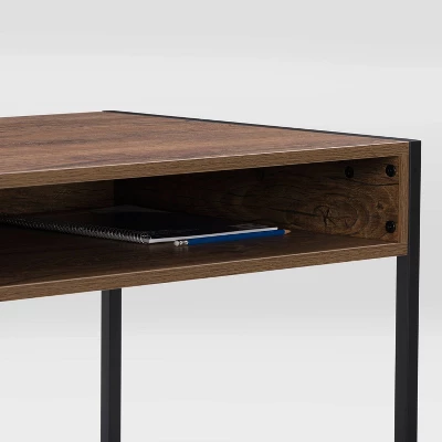 Auston Wood Grain Desk - CorLiving - Image 4
