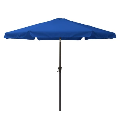 10' Tilting Market Patio Umbrella With Side Flaps - CorLiving - Image 8
