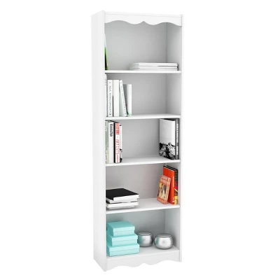 72" Hawthorn Tall Adjustable Bookcase - CorLiving - Image 4
