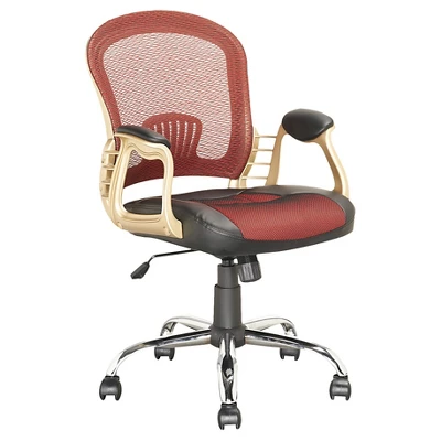 Workspace Executive Office Chair Leatherette And Mesh - CorLiving - Image 10