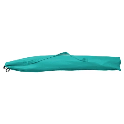 7.5' X 7.5' UV And Wind Resistant Beach/Patio Umbrella Blue - CorLiving - Image 4