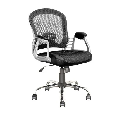Workspace Executive Office Chair Leatherette And Mesh - CorLiving - Image 11
