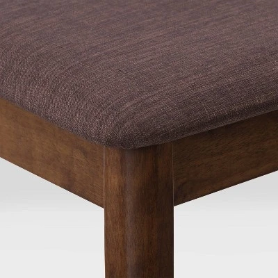 5pc Branson Wood Dining Set Walnut Stain - CorLiving - Image 7