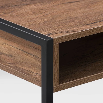 Auston Wood Grain Desk - CorLiving - Image 3