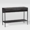 Joliet Entryway Table Gray/Black - CorLiving