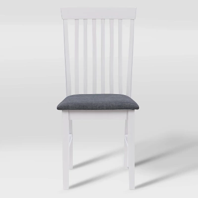 7pc Michigan Two-Tone Wood Dining Set Gray/White - CorLiving - Image 3