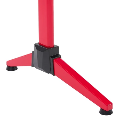 Conqueror Gaming Desk Black And Red - CorLiving - Image 8