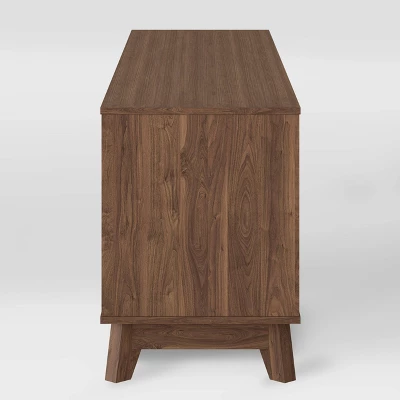 Hollywood Wood Grain TV Stand For TVs Up To 85" With Drawers - CorLiving - Image 5