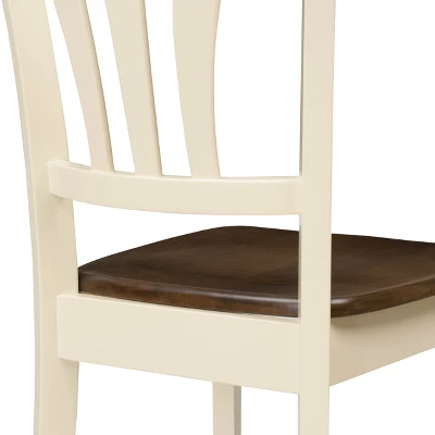 Set Of 2 Dining Chairs Cream - CorLiving - Image 5