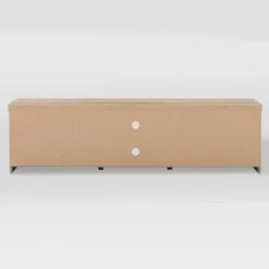 Joliet Duotone TV Stand For TVs Up To 80" Beige/White - CorLiving