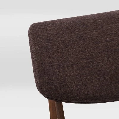 5pc Branson Wood Dining Set Walnut Stain - CorLiving - Image 6